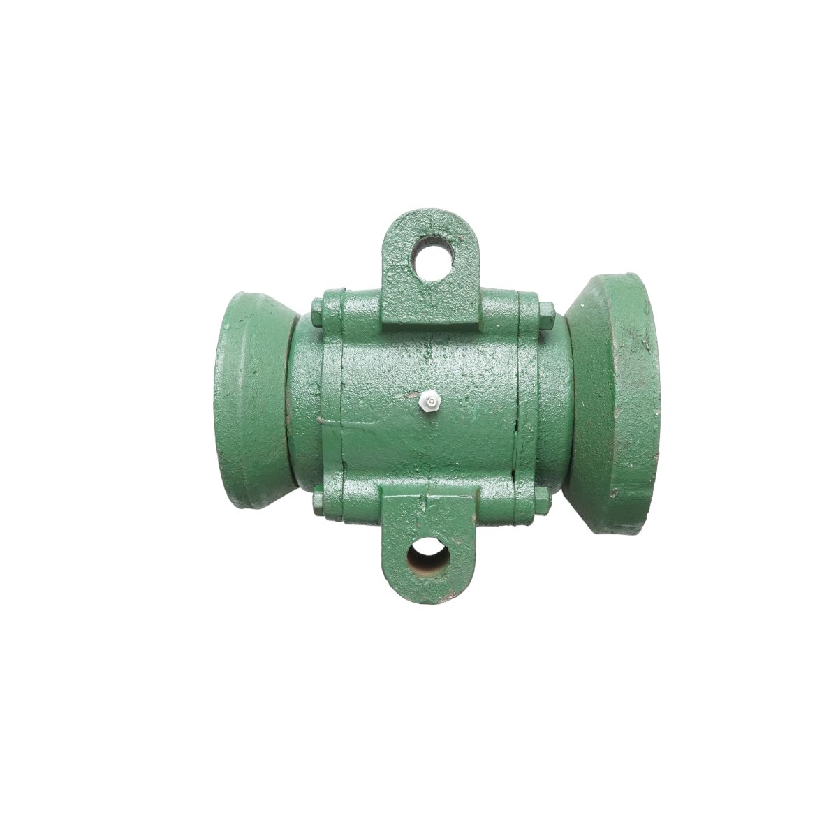 Lagar disc asamblat cu rulmenti 32015 si semimosoare - patrat de 40mm - distanta gauri 155mm